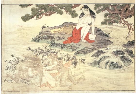 河童と海女