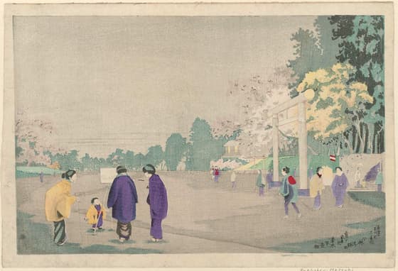 上野公園写生