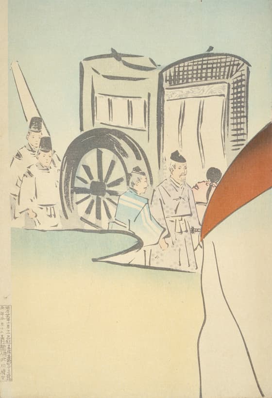 古代模様 清少納言(左)