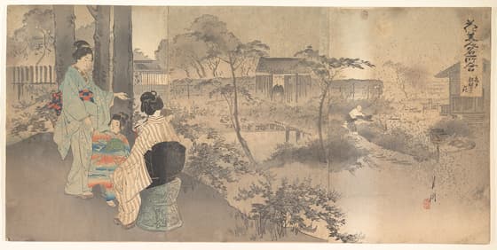 亀戸龍眼寺の萩