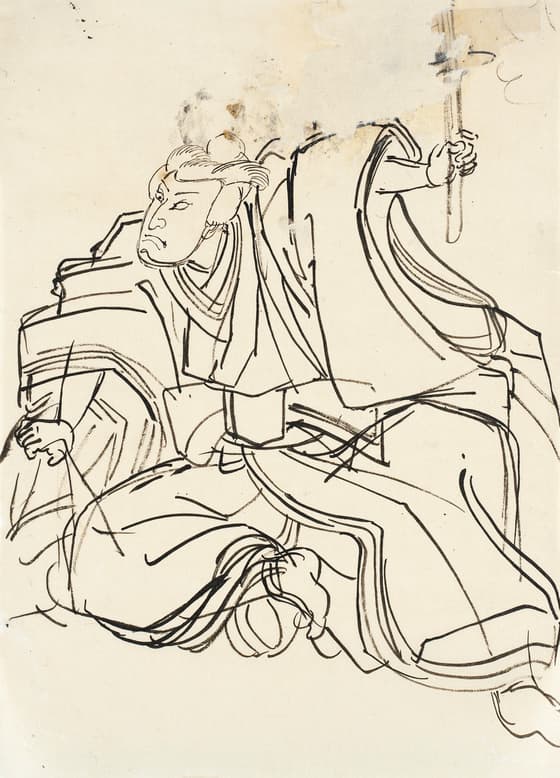 武者図（下絵）