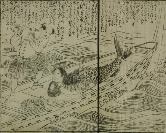 箱入娘面屋人魚　平次と人魚