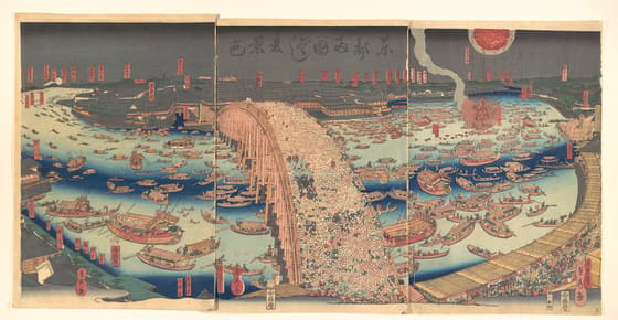 東都両國ばし夏景色