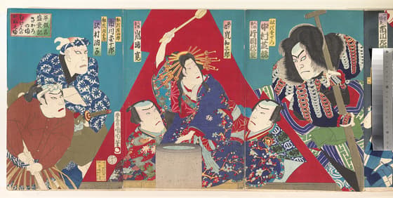 平仮名盛衰記 さかろの場・むけんのかね之場