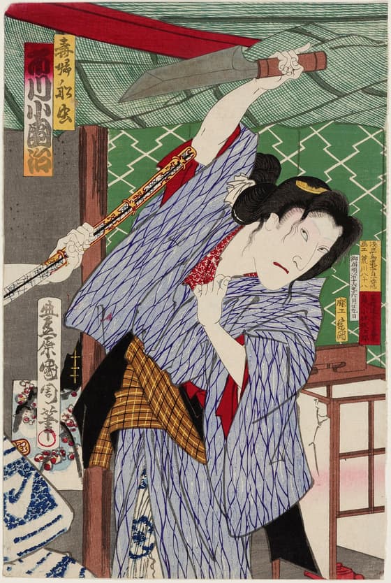 五代目市川小團次の毒婦船虫