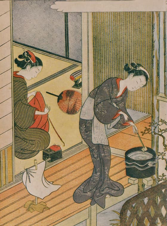 Harunobu Mitate 8 views returning sails