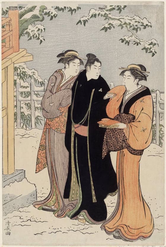 待乳山の雪