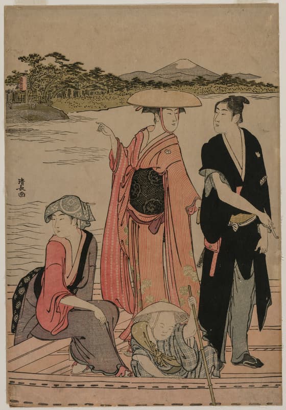 隅田川の渡し舟