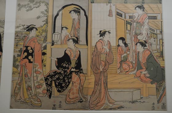見立浄瑠璃姫と牛若丸