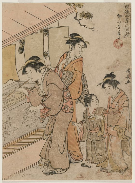 四月