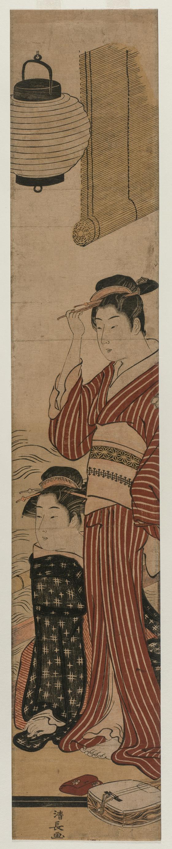 二人の芸者