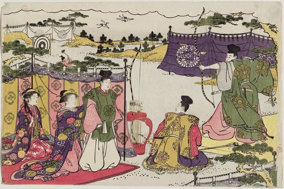 彩色美津朝 弓はじめ