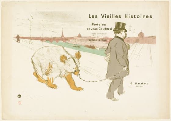 『Les Vieilles Histoires』表紙と口絵
