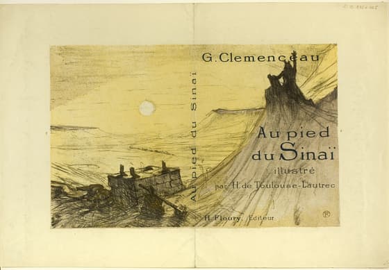 『Au pied du Sinaï』表紙