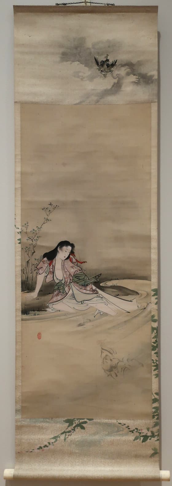 久米仙人図