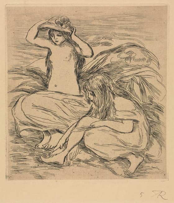 The Two Bathers