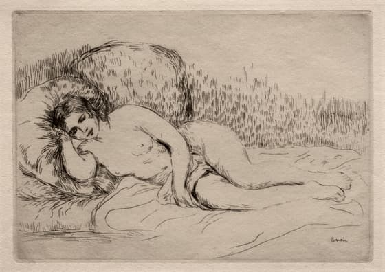 Nude Woman Reclining