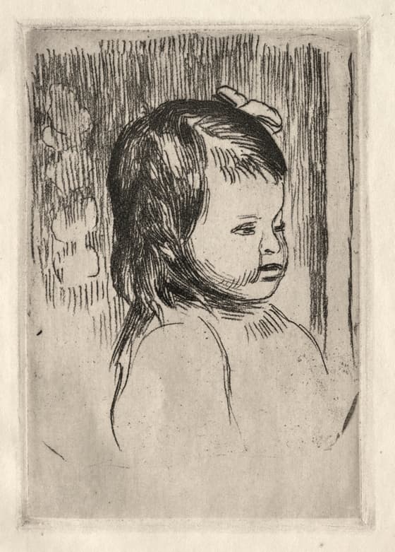 Child's Bust, Turned to the Right