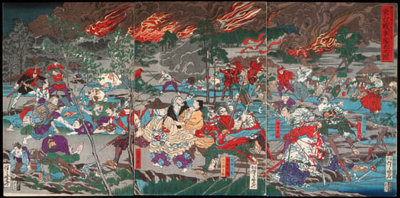 上野戦争図