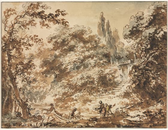 公園の情景