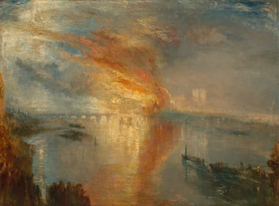The Burning of the Houses of Lords and Commons, 16 October