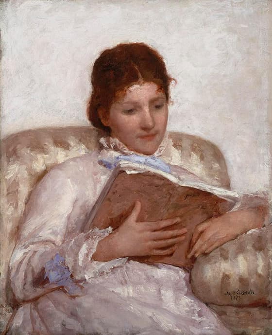 読書する女