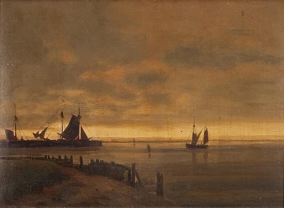 Romantische Küstenlandschaft（フリードリヒ周辺）