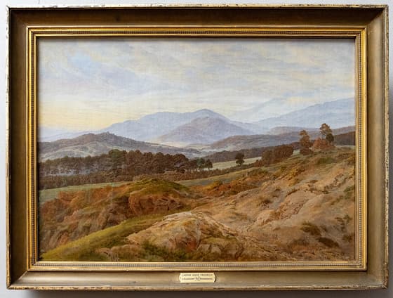 リーゼンゲビルゲの風景（1835年）