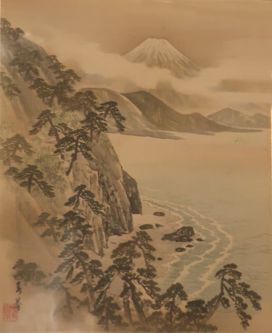 三保松原富士図