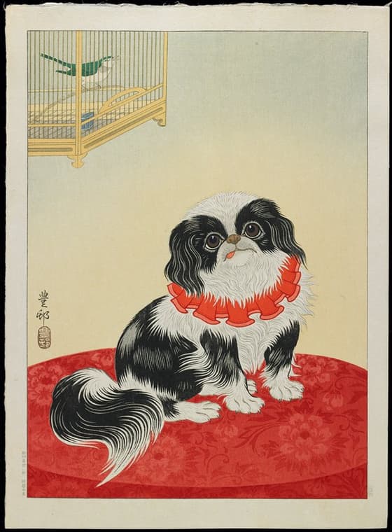 狆と鶯（川口版）