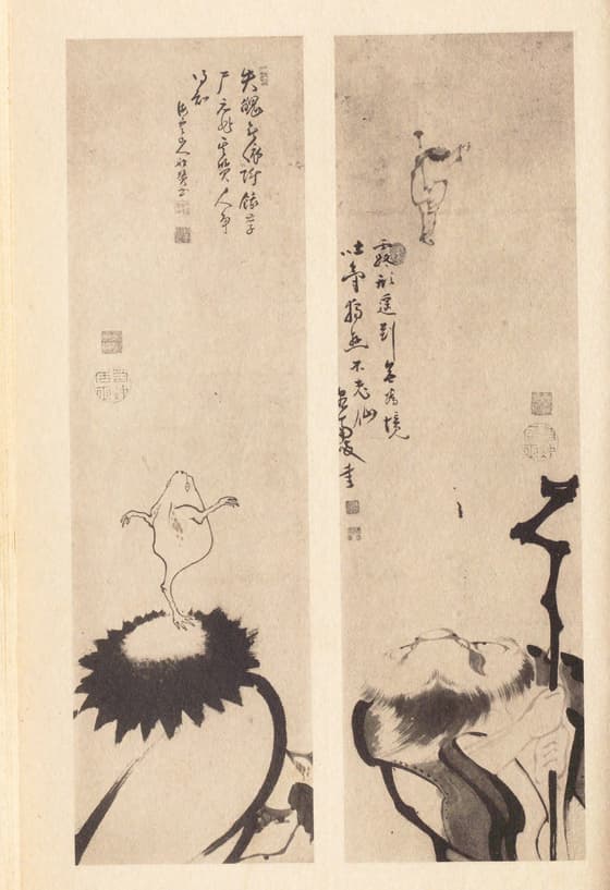 蝦蟇鉄拐図