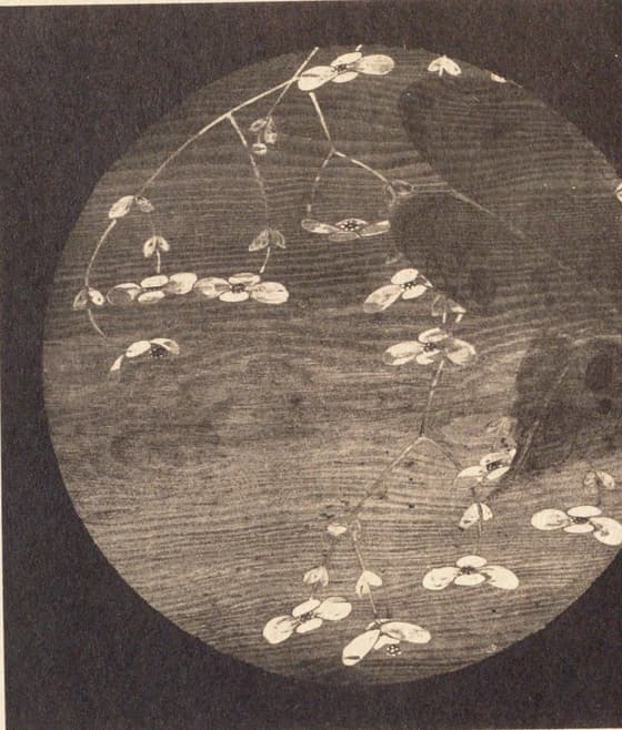 花卉図（信行寺天井画）其五
