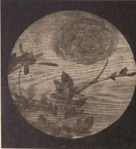 花卉図（信行寺天井画）其四