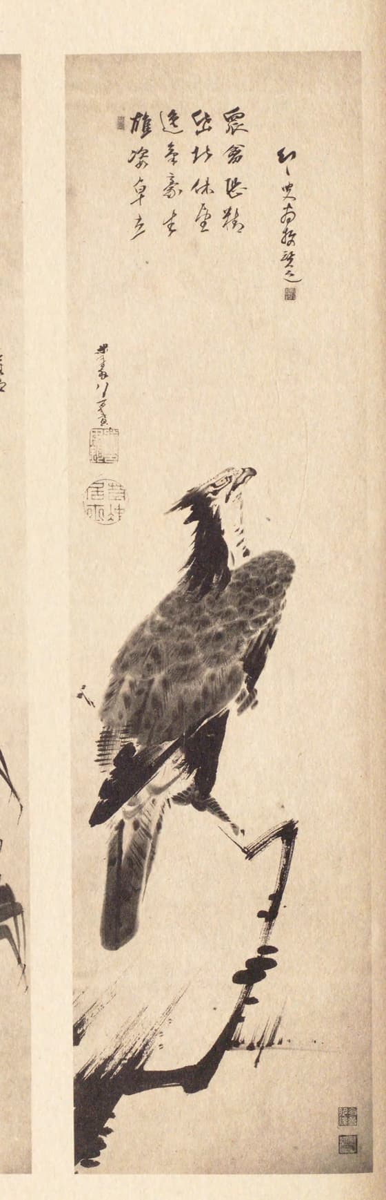 鷲鳥図
