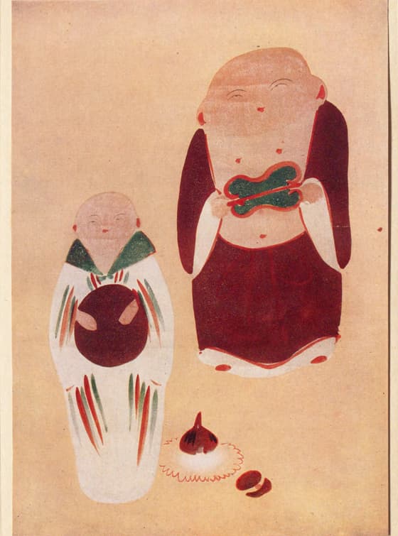 伏見人形図（松井家旧蔵）