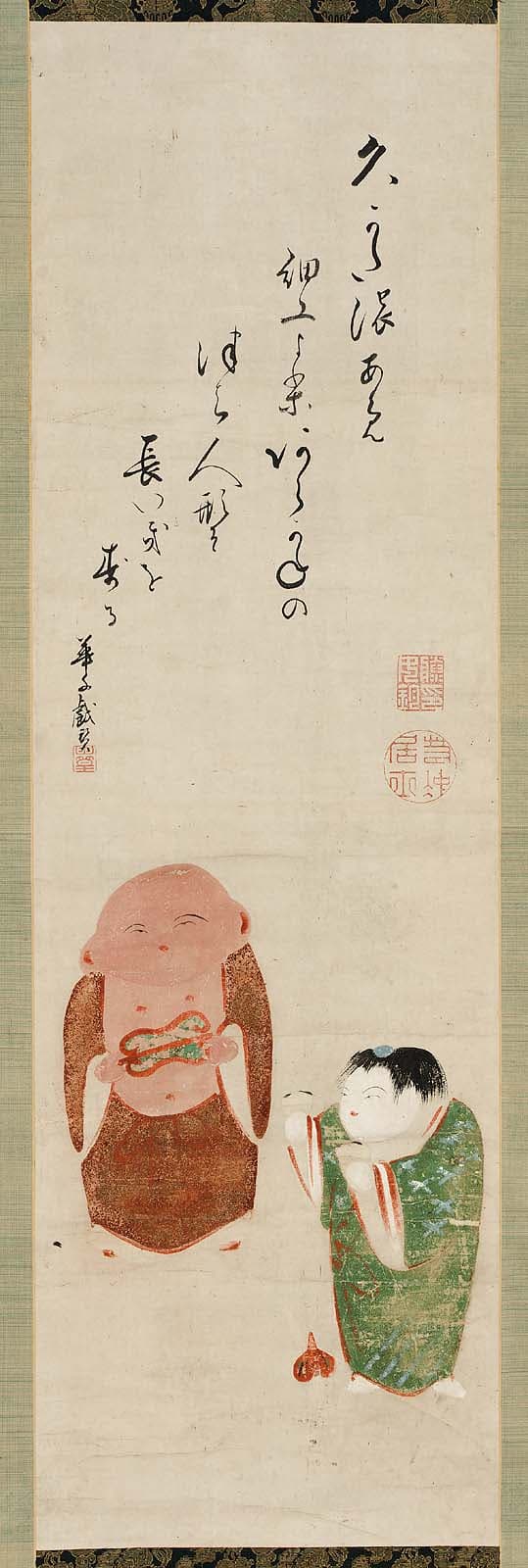 伏見人形図（ボストン美術館）