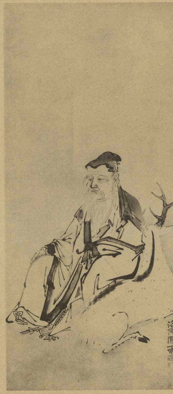 老寿人図