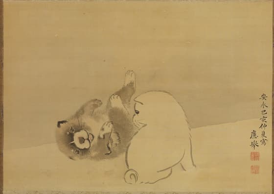 狗子図