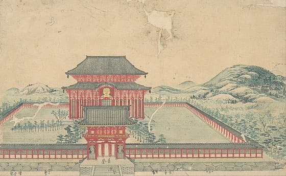 眼鏡絵　京大仏図