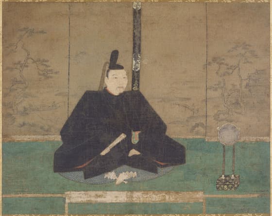 伝足利義政像（伝土佐光信）