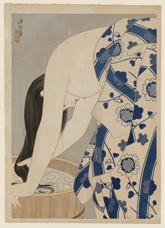 髪