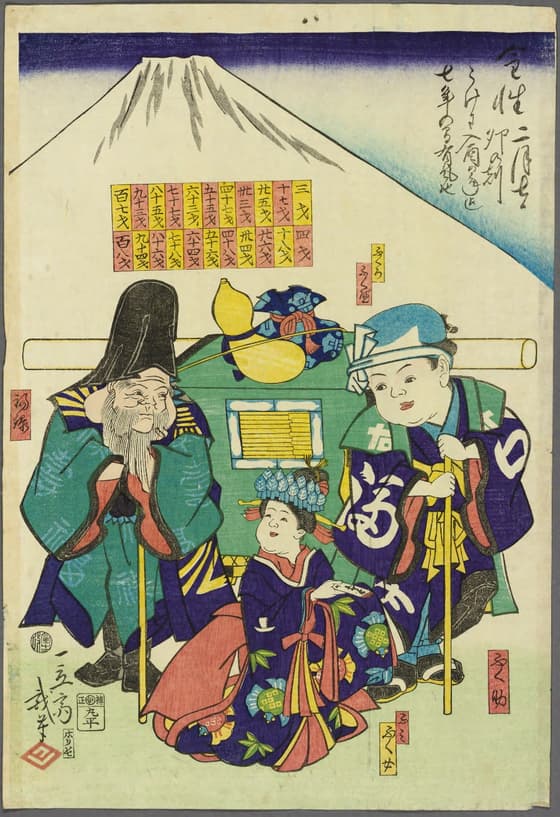 金性二月七日卯の刻うけに入酉の年迄七年の間有気也