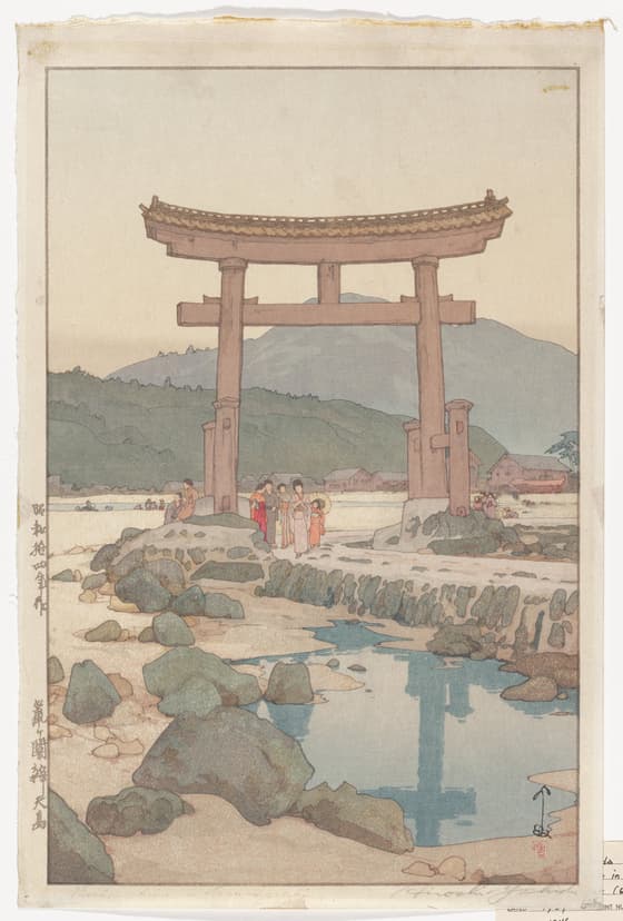 Benten Torii at Nezugaseki