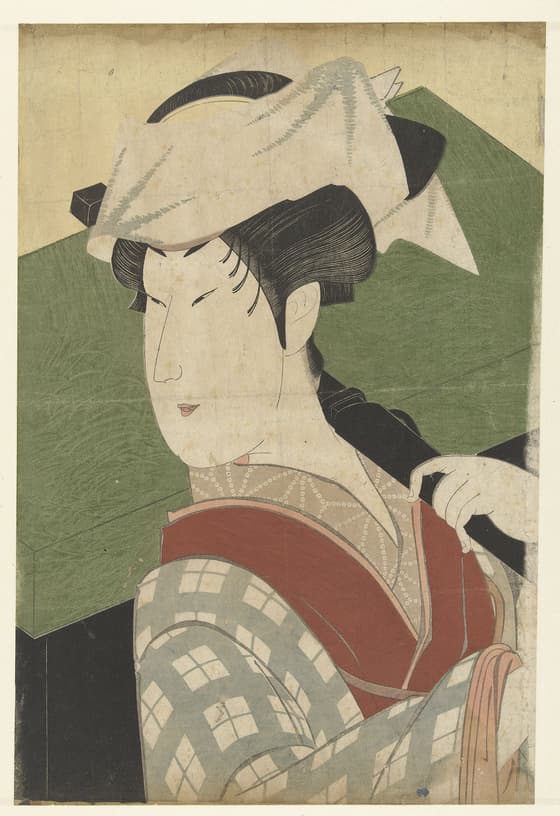 二代目中村野塩の五斗兵衛女房とく女