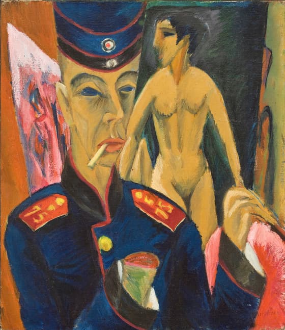 兵士としての自画像