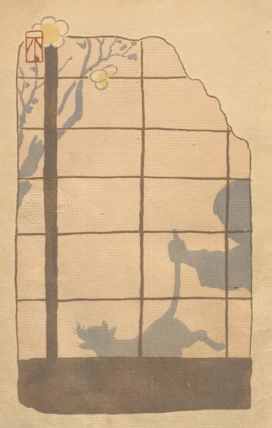 吾輩ハ猫デアル 上編 挿絵