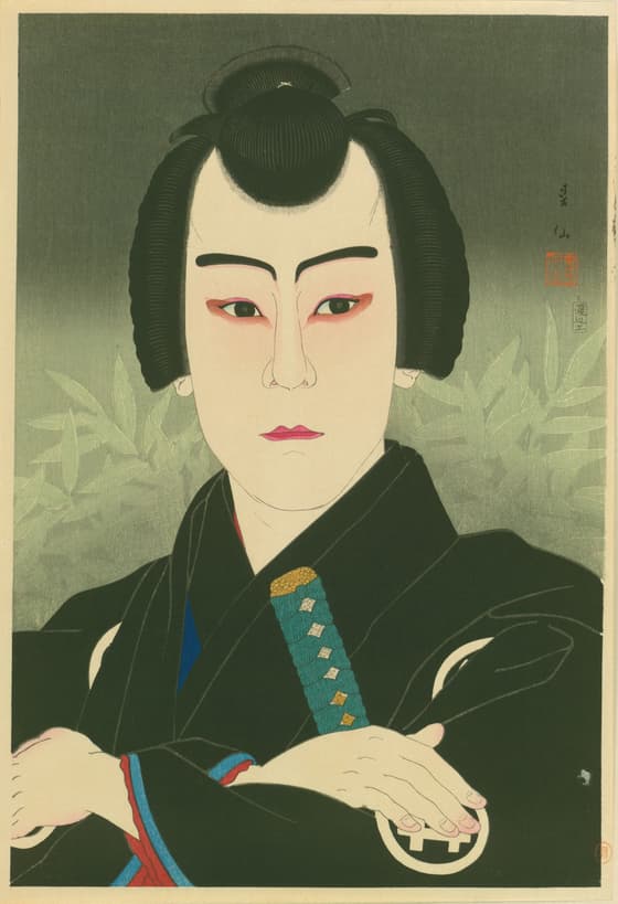 Ichikawa Sumizō VI as Shirai Gonpachi