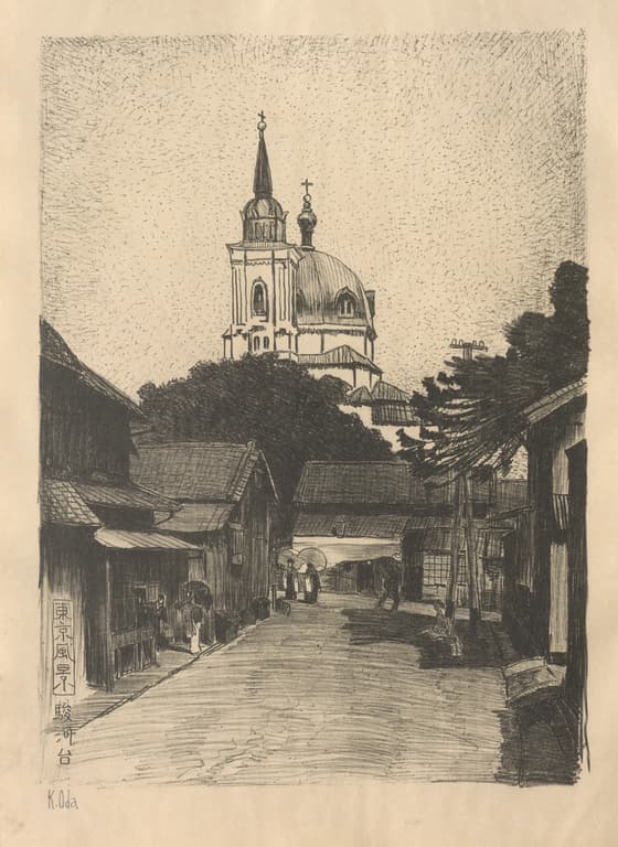 Surugadai Hill from Views of Tokyo