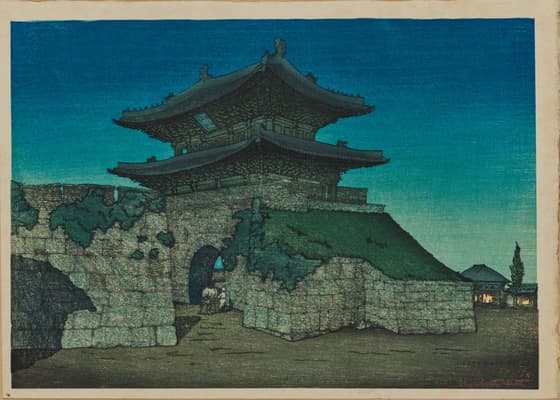 京城東門夜
