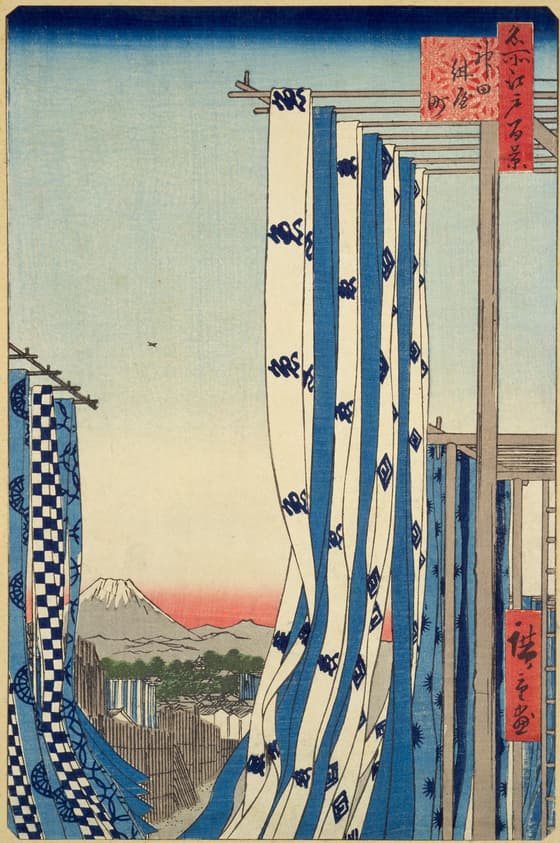 名所江戸百景 神田紺屋町